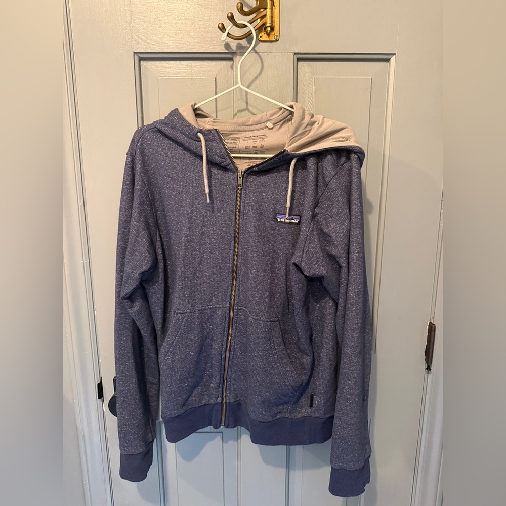 Men’s XS Patagonia Heather Blue Hoody